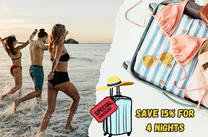 Save 15 % for 4 Night